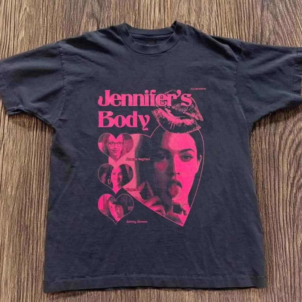 Gildan Men Black T-Shirt Jennifer_S Body Movie Graphic Tee